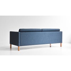 MH 276 3-pers sofa | mrkebl stof