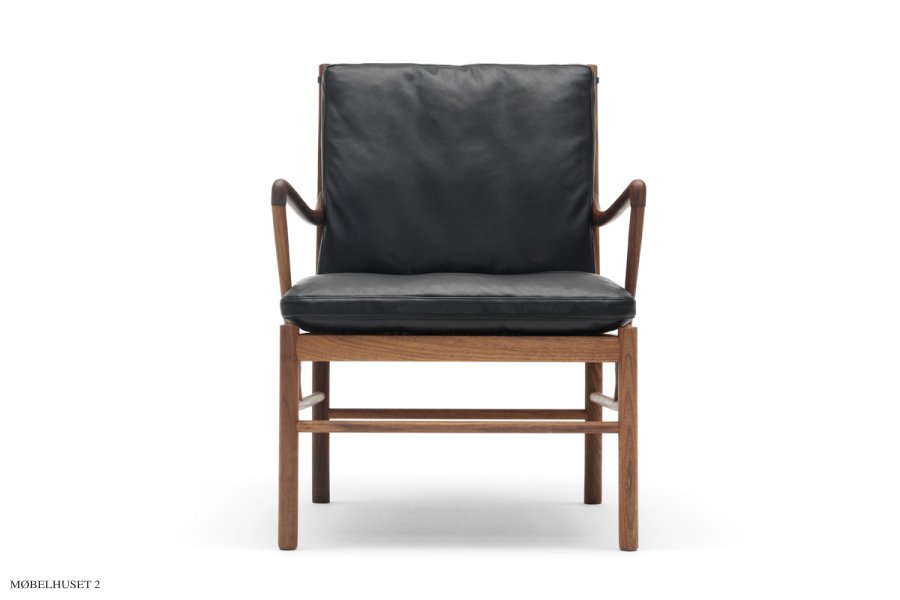 Colonial chair | OW149 | Valnd olie og sort Thor lder