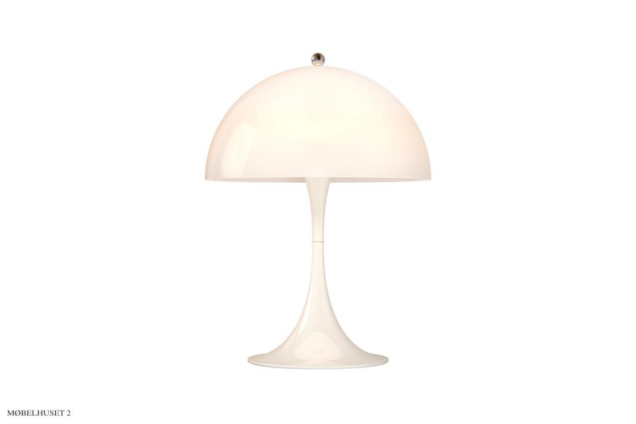 Panthella 250 Bordlampe |Hvid Opalt akryl