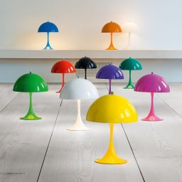 Panthella 250 Table Lamp |Opalwei�es Akryl
