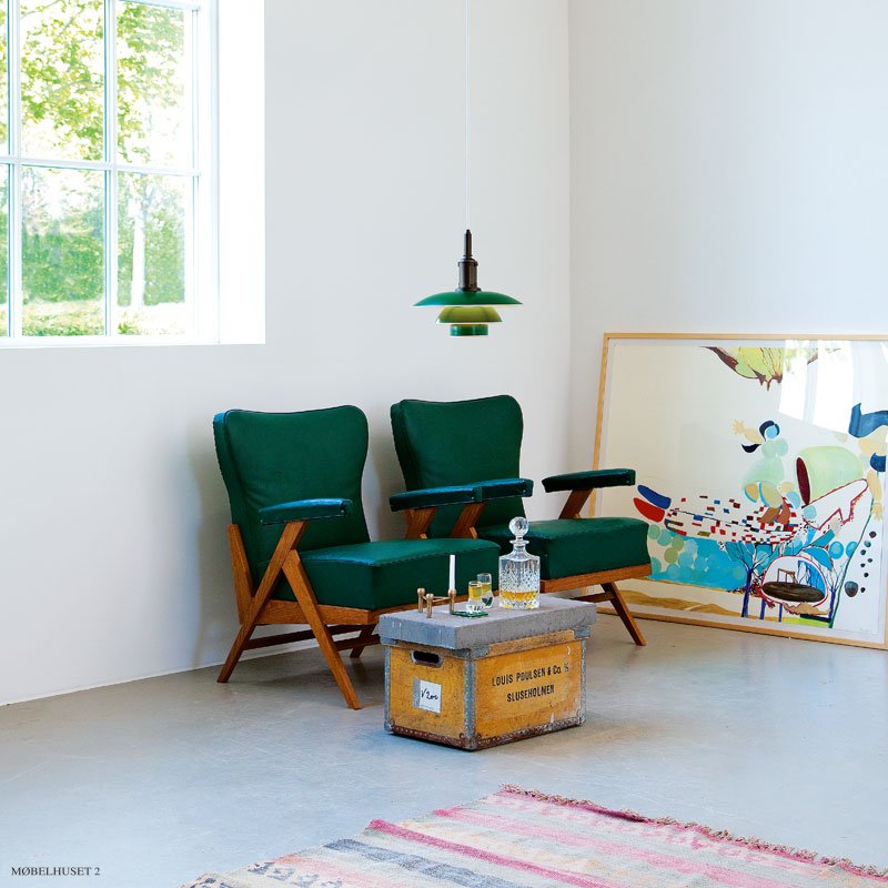 PH 3�-3 Pendelleuchte | Gr�n