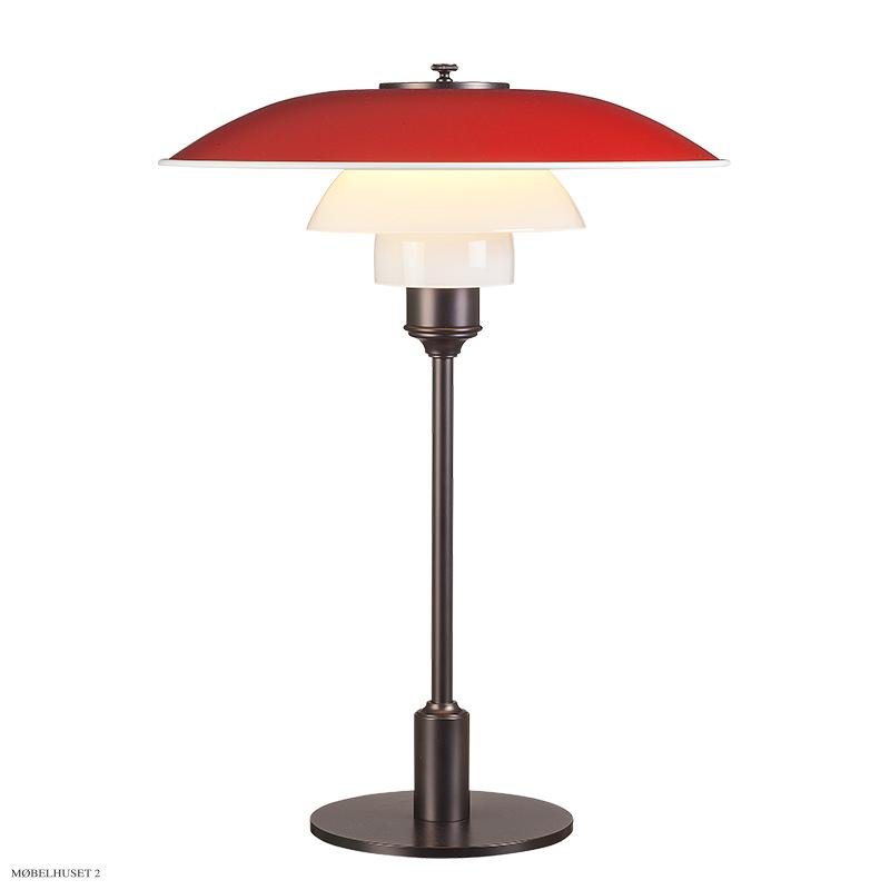 PH 3�-2� Tischleuchte | Rot