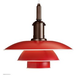 PH 3�-3 Pendelleuchte | Rot