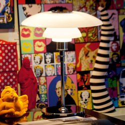 PH 4-3 Glas Tischleuchte