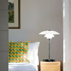 PH 4-3 Glas Tischleuchte