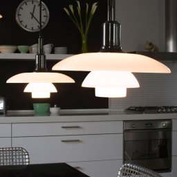PH 3/2 Pendelleuchte Schwarz Metallisiert