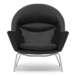 CH468 Oculus Chair | Sort Thor 301 lder