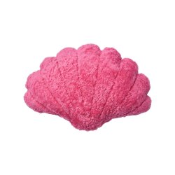 Muschel Lammfellkissen