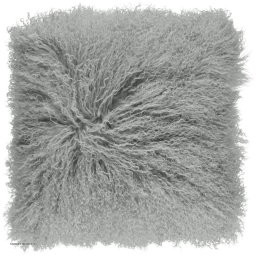 Tibetisches Lammfellkissen