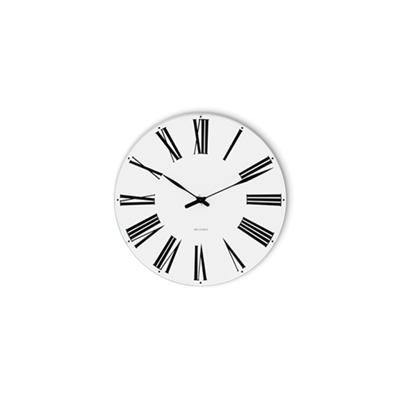 Arne Jacobsen Roman V�gur, Hvid og sort, � 21 cm