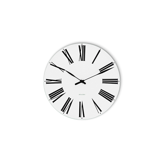 Arne Jacobsen Roman V�gur, Hvid og sort, � 29 cm