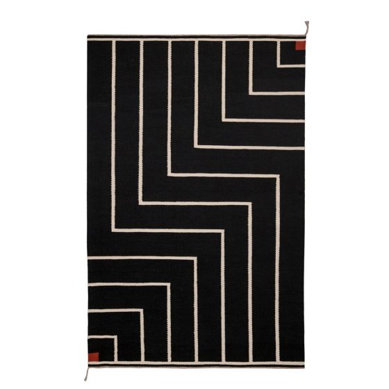 Vibeke Klint Teppich VK-1 | Schwarz | Wei�