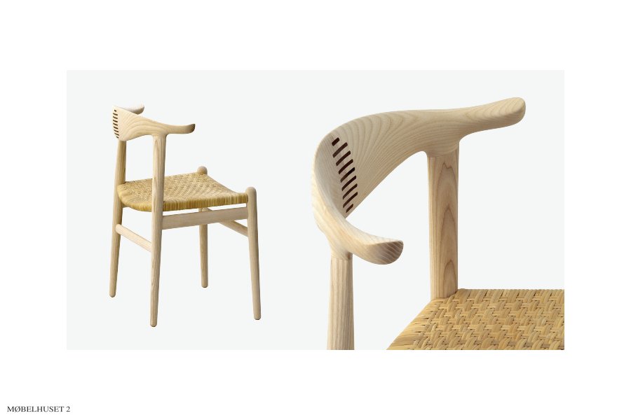 pp505 Cow Horn Chair