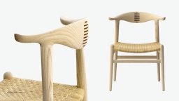 pp505 Cow Horn Chair