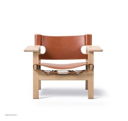The Spanish Chair | Eiche Seife | Cognac Leder | MH