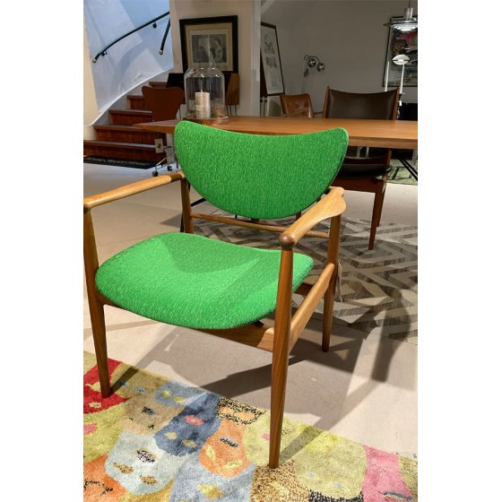 Stuhl Nr. 48 von Finn Juhl, gr�n � Ausstellungsmodell
