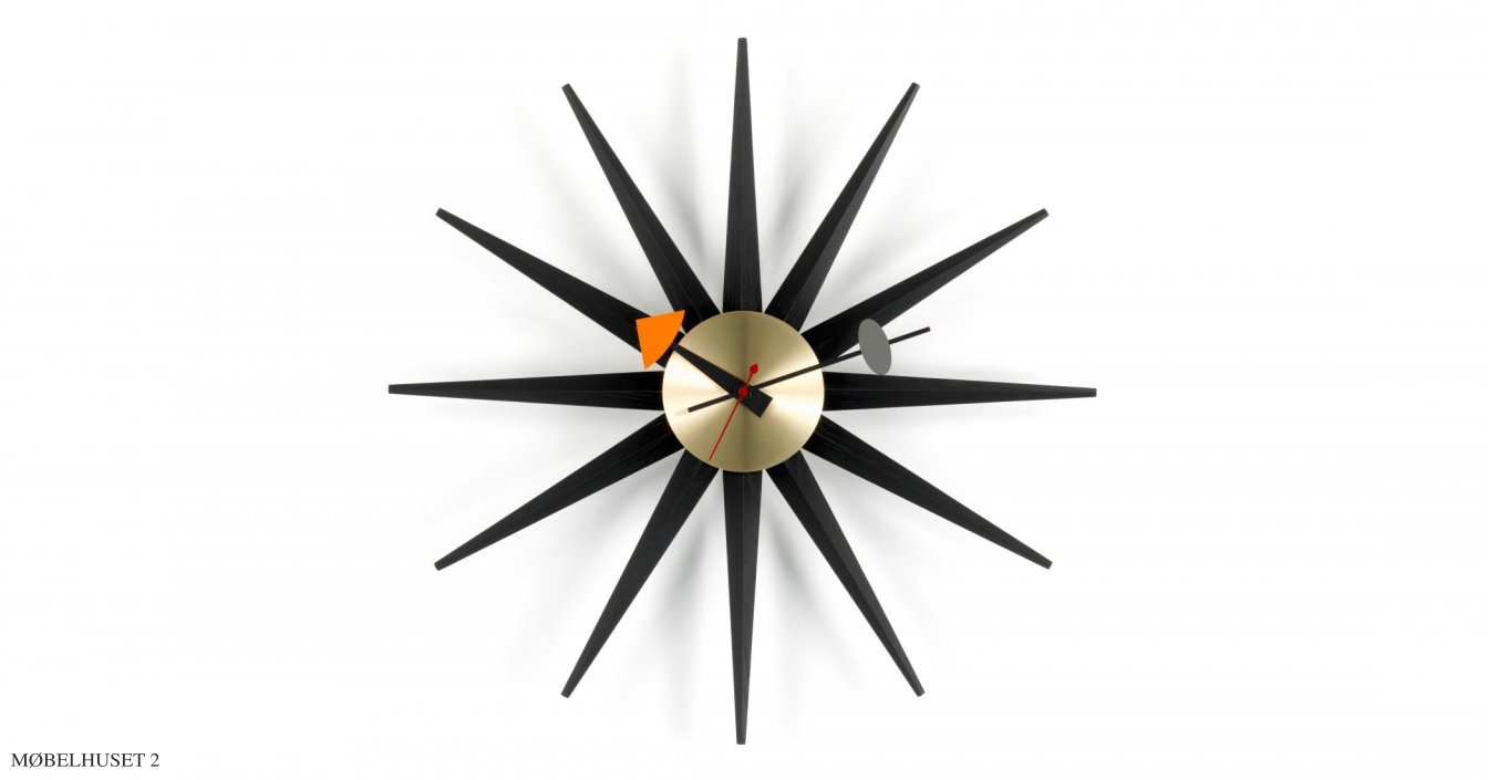 Sunburst Clock Vitra
