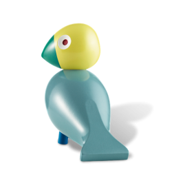 Kay Bojesen Sangfugl Sunshine Malet bgetr, 16 cm