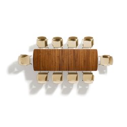 Fleye Esstisch mit Auszugsfunktion