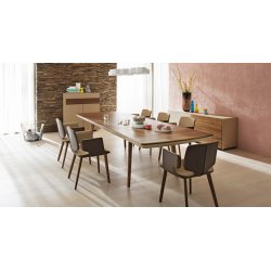 Fleye Esstisch mit Auszugsfunktion