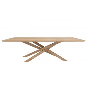 Mikado Esstisch in massiver Eiche