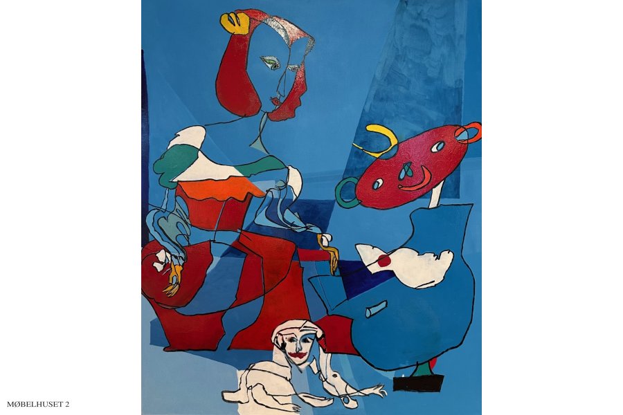 Bentemarie Kjeldbk | "Hofdame ser p Mir"