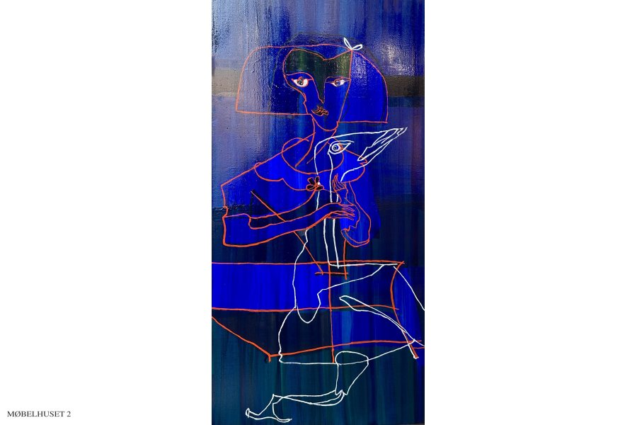 Bentemarie Kjeldbk | "Mariana med svane"