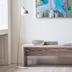 VL38 Gulvlampe Hvid