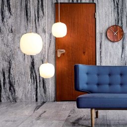 VL45 Radiohus Pendelleuchte I Opal White