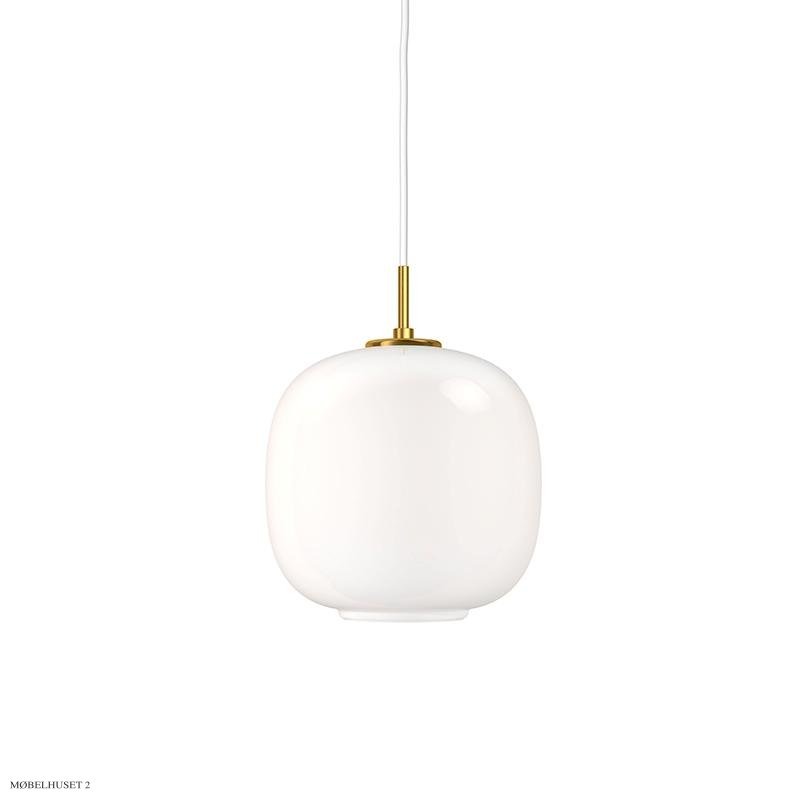 VL45 Radiohus Pendelleuchte I Opal White