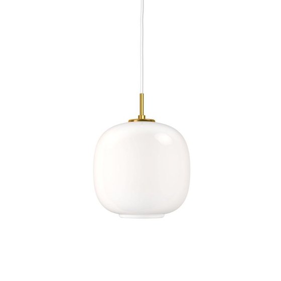 VL45 Radiohus Pendelleuchte I Opal White