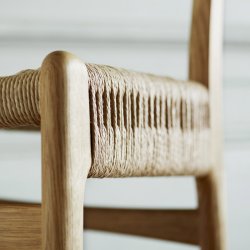 Hans J. Wegner CH23 spisebordsstol i eg olie | naturflet