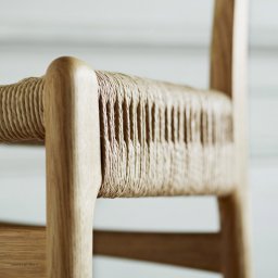 Hans J. Wegner CH23 Essstuhl i Eiche ge�lt | Naturgeflecht