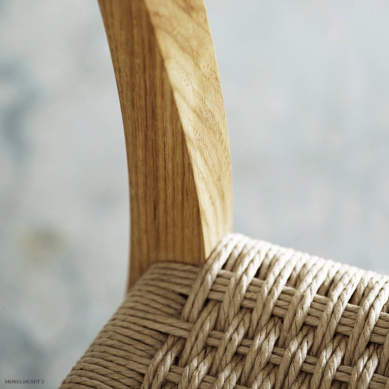 Hans J. Wegner CH23 Essstuhl i Eiche ge�lt | Naturgeflecht