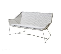 Breeze 2 pers. Loungesofa in wei�-grau | Cane-line | Outdoor
