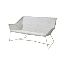 Breeze 2 pers. Loungesofa in wei�-grau | Cane-line | Outdoor
