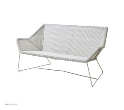 Breeze 2 pers. Loungesofa in wei�-grau | Cane-line | Outdoor