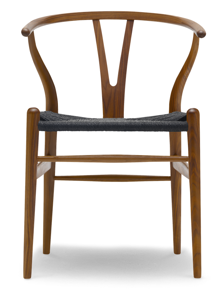 CH24 Y-stol | Valnød, Sort flet - Spisebordsstole - Møbelhuset