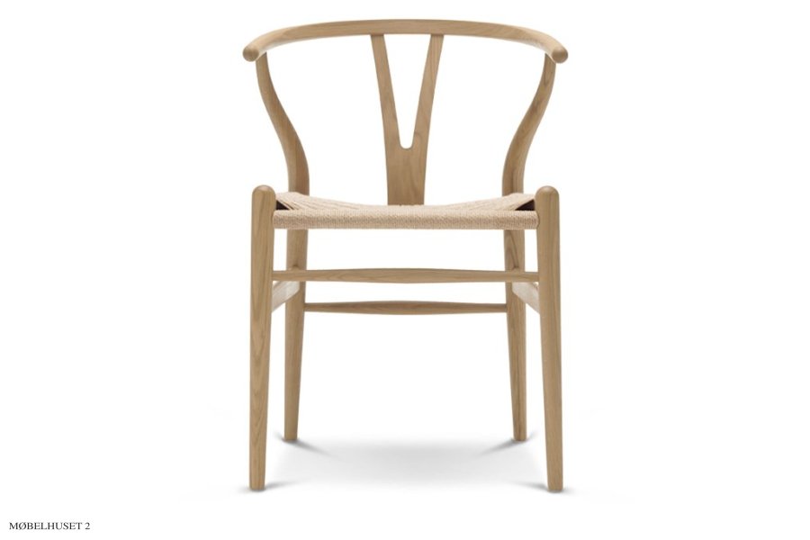 CH24 Wishbone Chair | Eiche geseift | Naturgeflecht